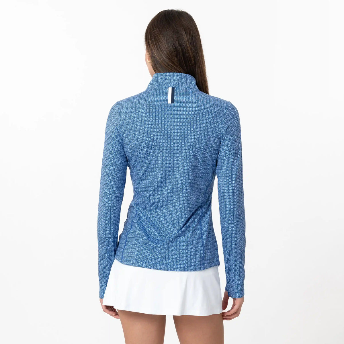 Floral Lattice Performance Q-Zip