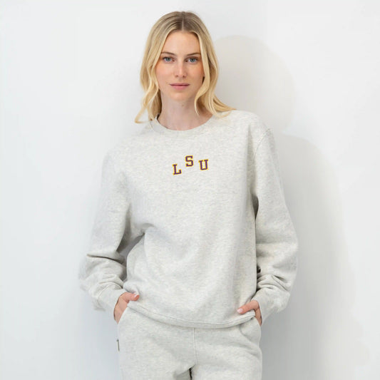 Ready Collegiate Crewneck - LSU
