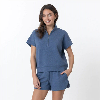 Aspire Short Sleeve Half-Zip