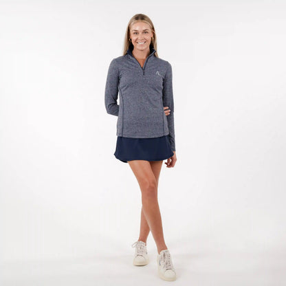 Herringbone Jacquard Performance Q-Zip