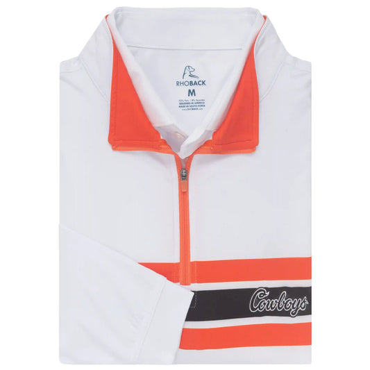 Oklahoma State Helmet Stripe Collegiate Q-Zip
