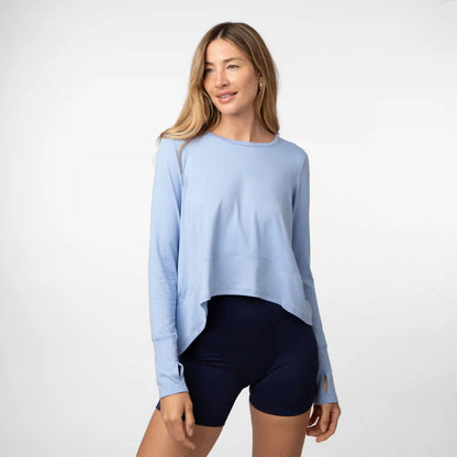 Drift Long Sleeve Flowy Tee