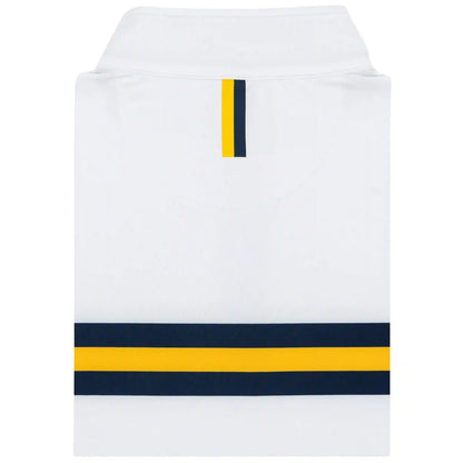 Michigan Jersey Stripe Collegiate Q-Zip