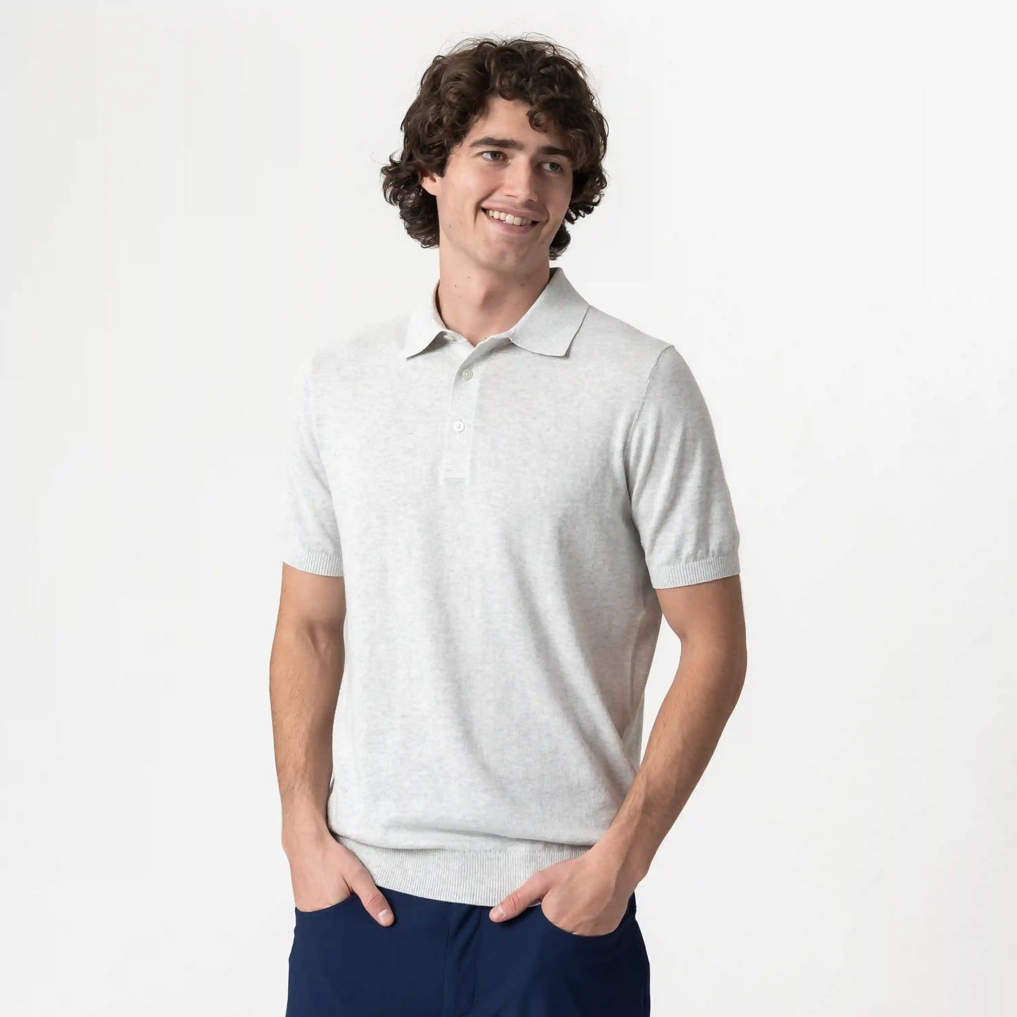 Harbor Stretch Sweater Polo