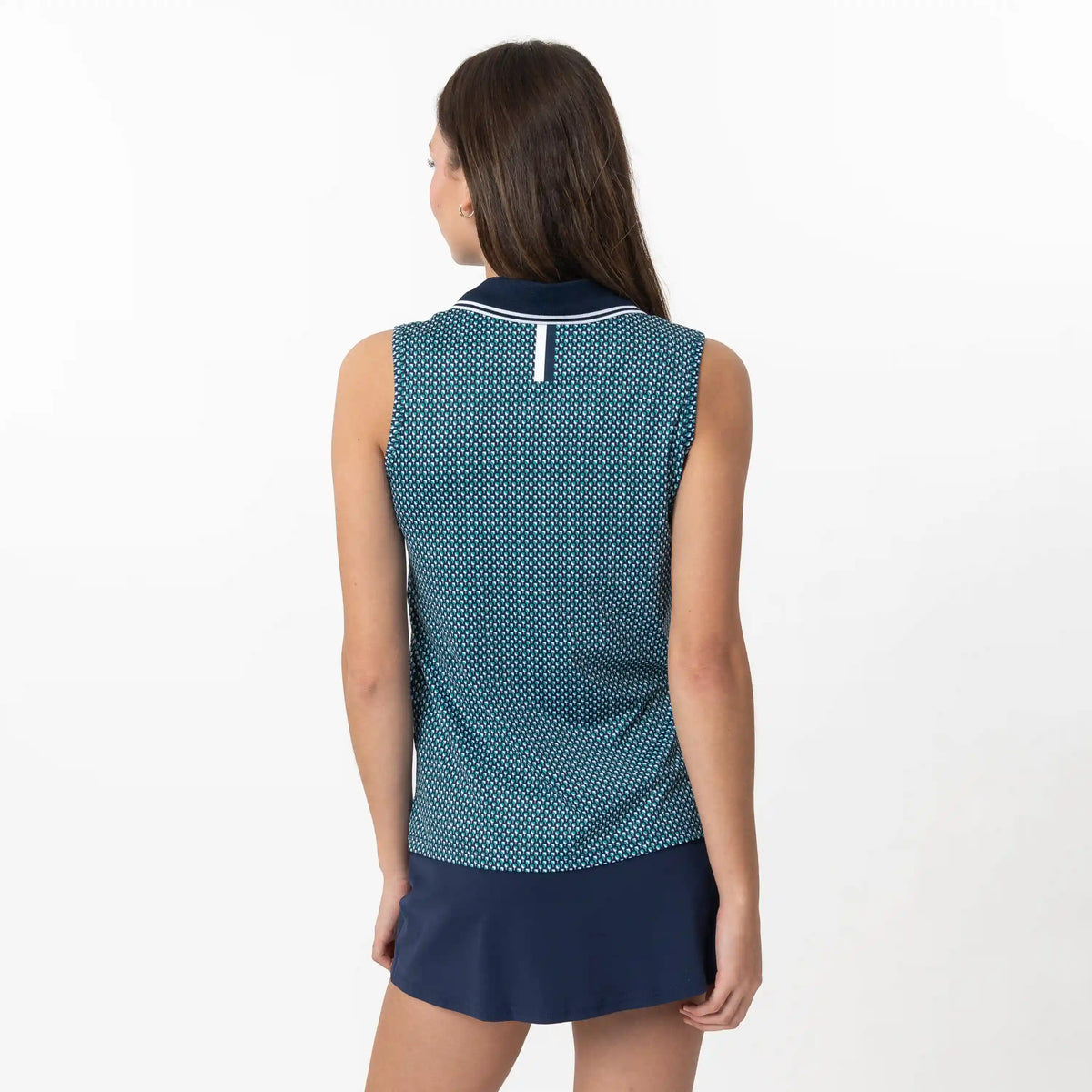 Brooke Sleeveless Performance Polo