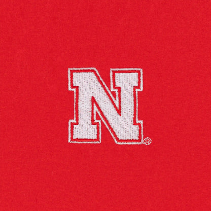 Solid Collegiate Q-Zip - Nebraska