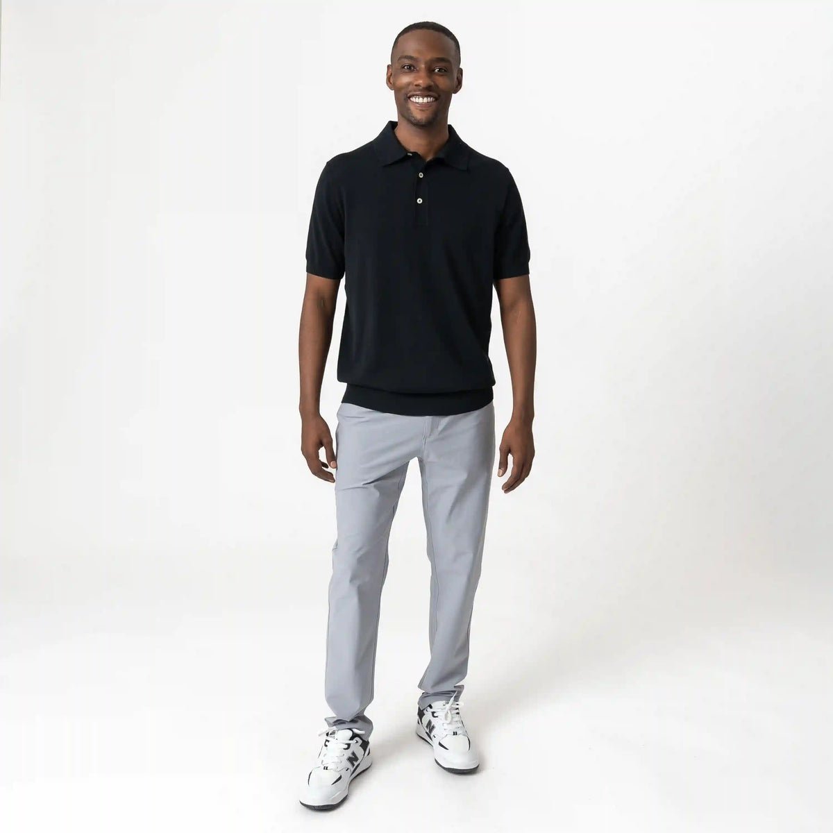 Harbor Stretch Sweater Polo