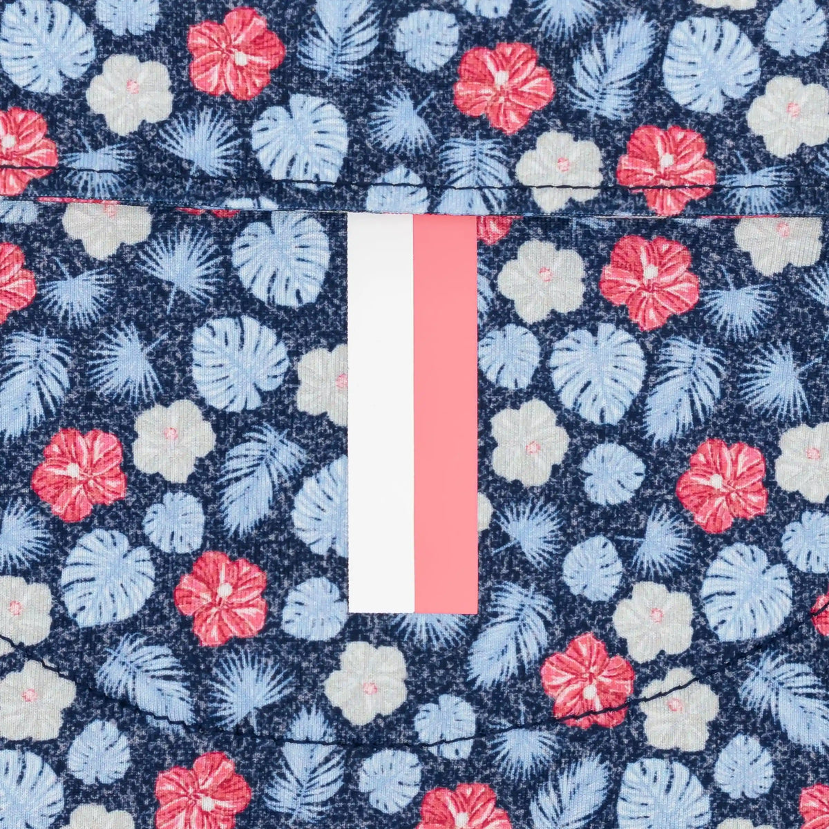 The Lil' Red, White & Hibiscus