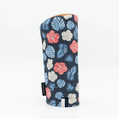 The Red, White & Hibiscus Driver Cover