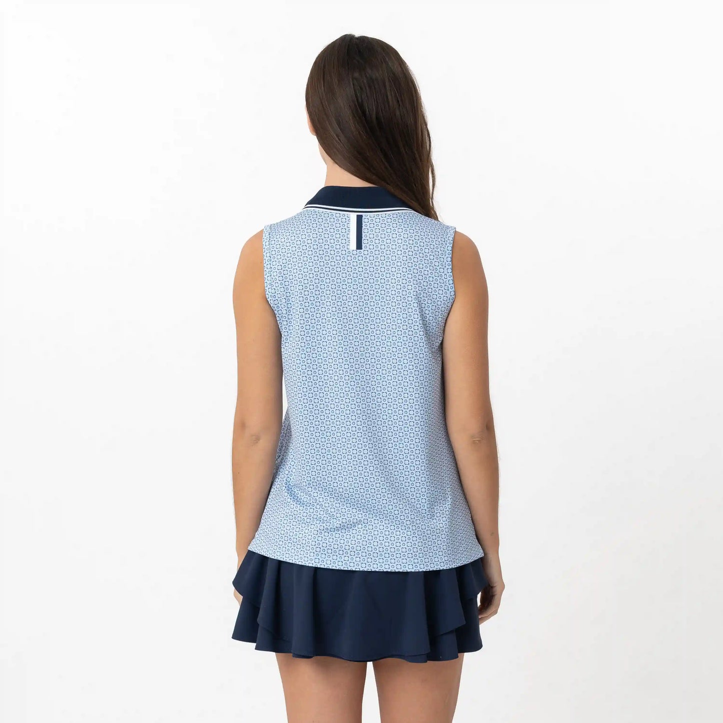 Brooke Sleeveless Performance Polo