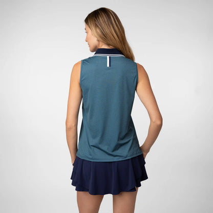 Brooke Sleeveless Performance Polo