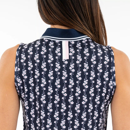 Brooke Sleeveless Performance Polo