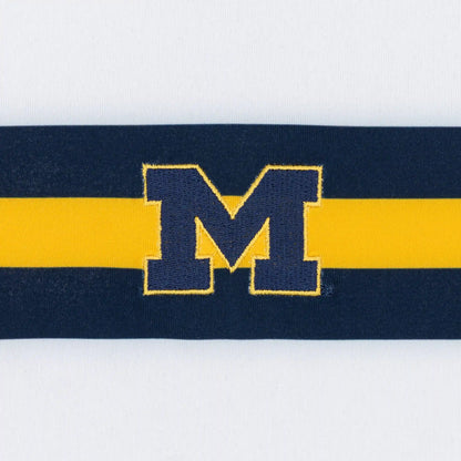 Michigan Jersey Stripe Collegiate Q-Zip