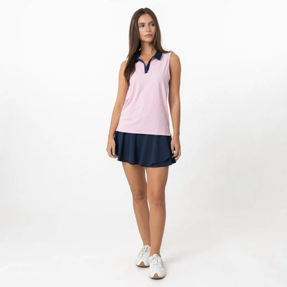 Brooke Sleeveless Performance Polo