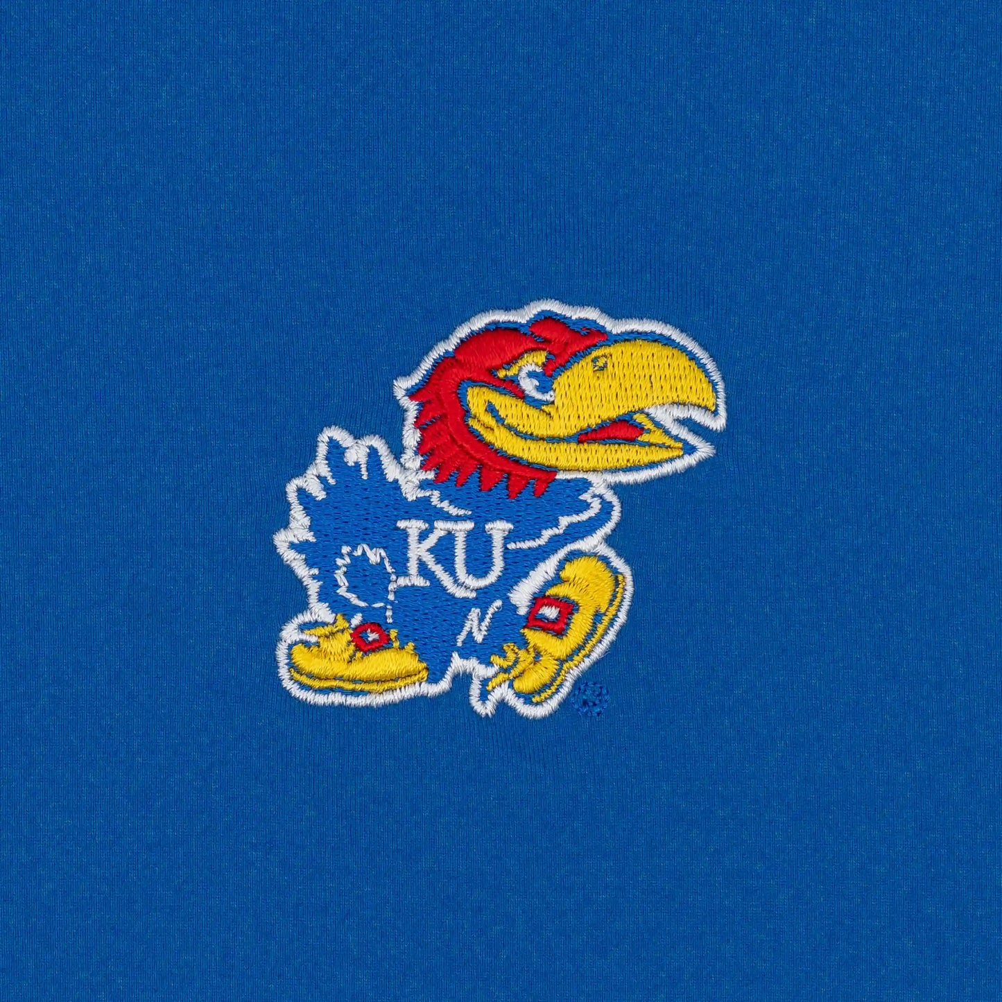 Solid Collegiate Q-Zip - Kansas