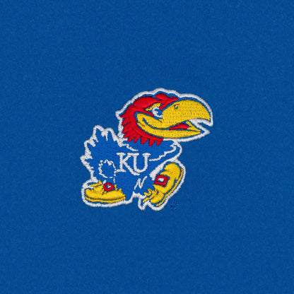 Solid Collegiate Q-Zip - Kansas