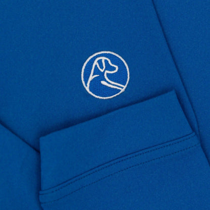 Solid Collegiate Q-Zip - Kansas