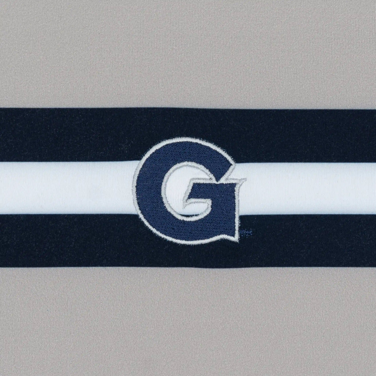 Georgetown Jersey Stripe Collegiate Q-Zip