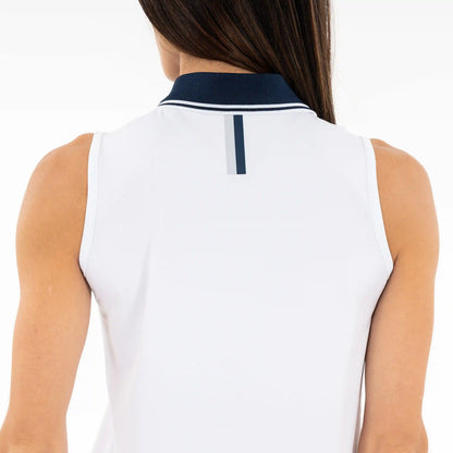 Brooke Sleeveless Performance Polo