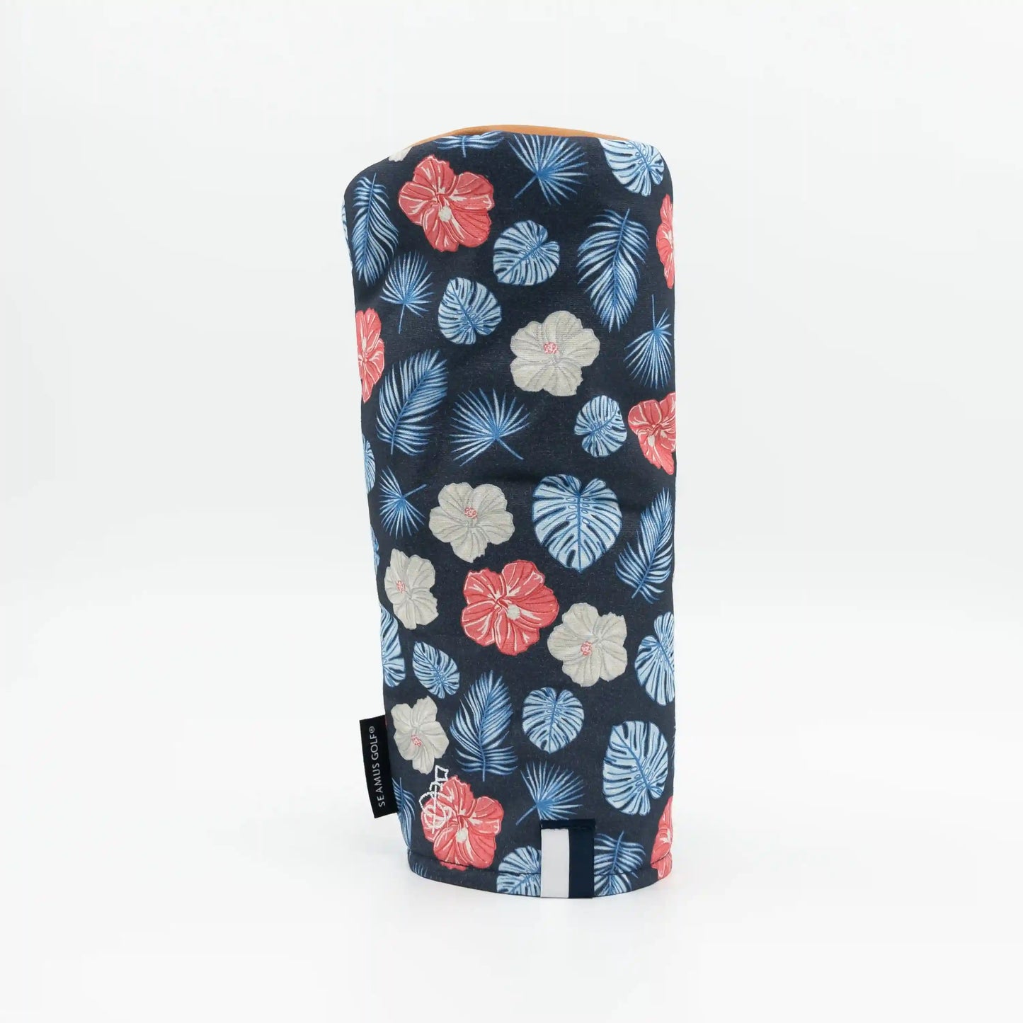The Red, White & Hibiscus Fairway Cover