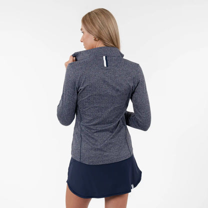 Herringbone Jacquard Performance Q-Zip