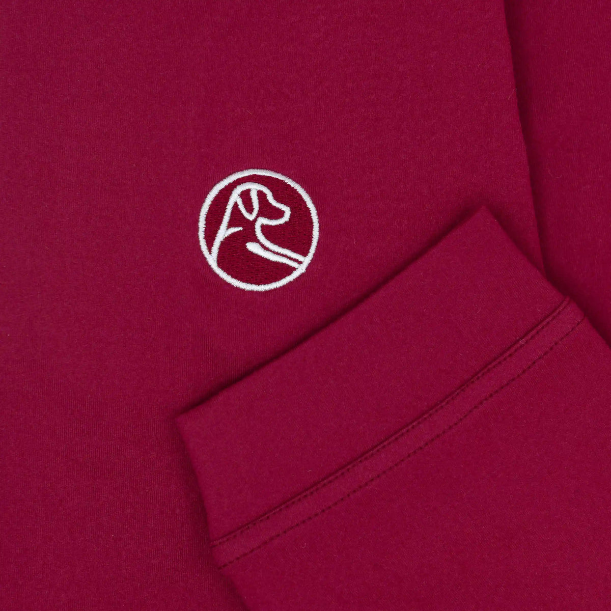 Solid Collegiate Q-Zip - Virginia Tech