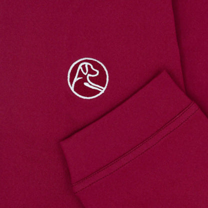 Solid Collegiate Q-Zip - Virginia Tech