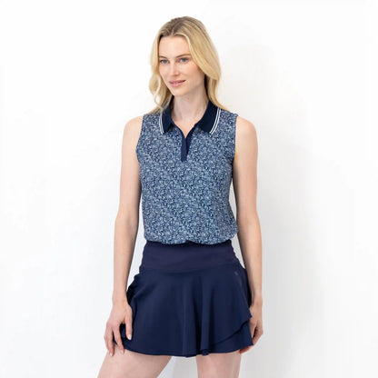 Brooke Sleeveless Performance Polo