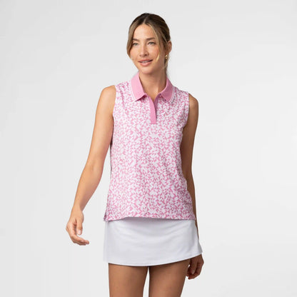 Brooke Sleeveless Performance Polo