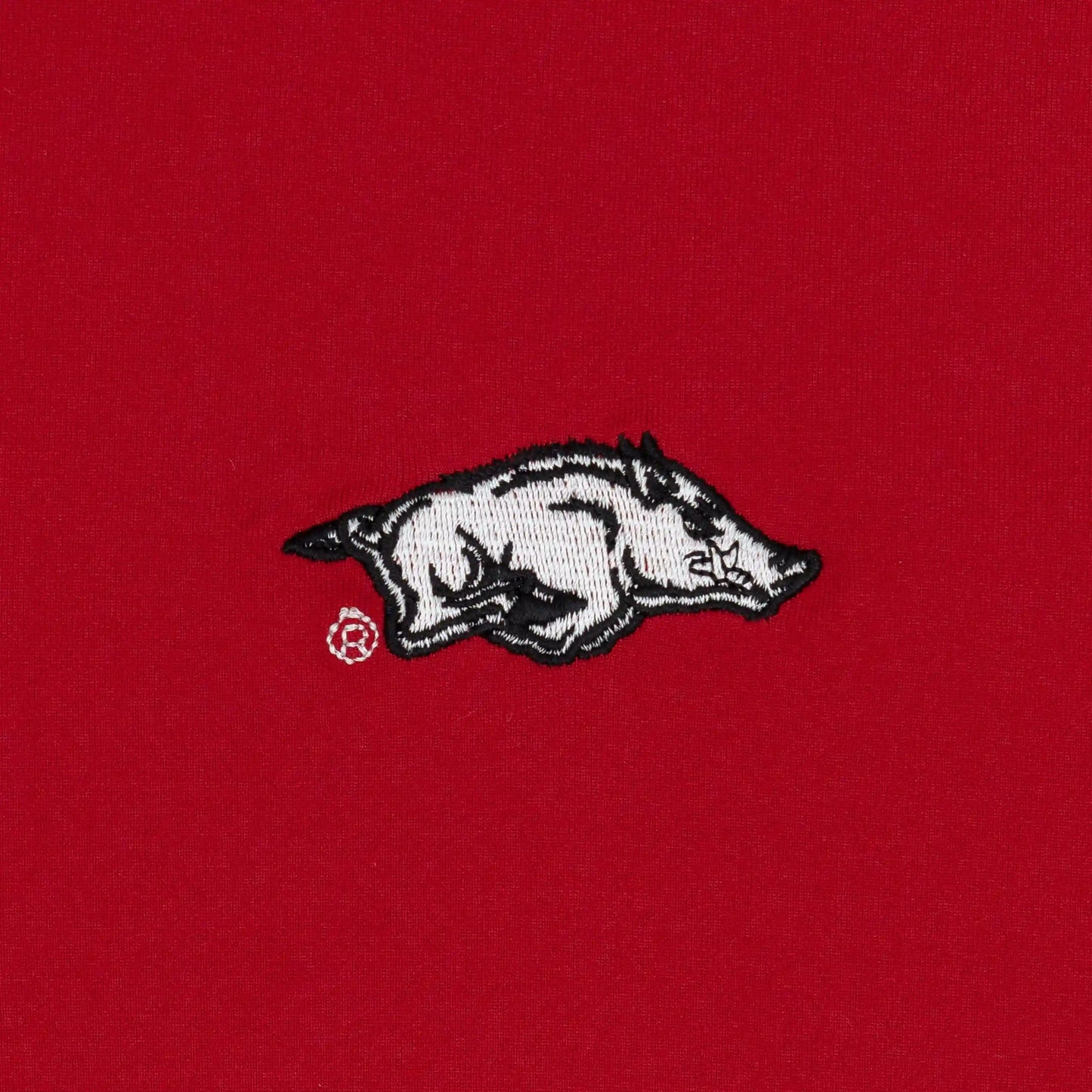 Solid Collegiate Q-Zip - Arkansas