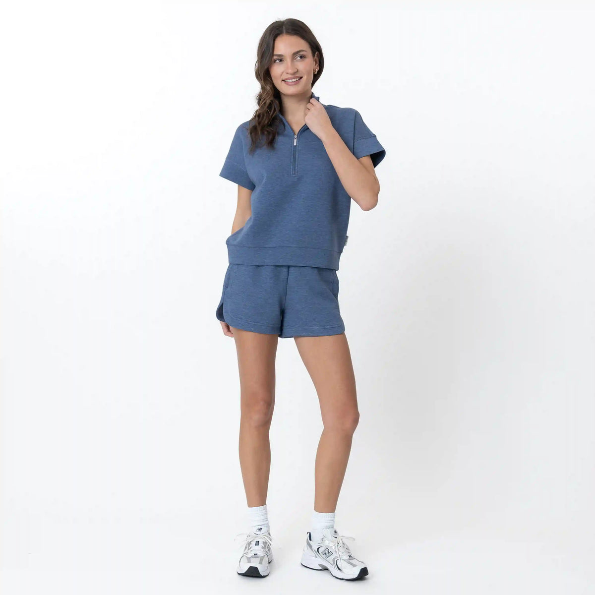 Aspire Short Sleeve Half-Zip