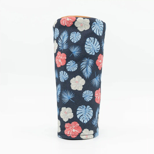 The Red, White & Hibiscus Driver Cover