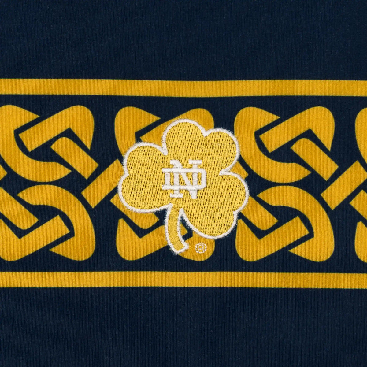Notre Dame Celtic Stripe Collegiate Q-Zip