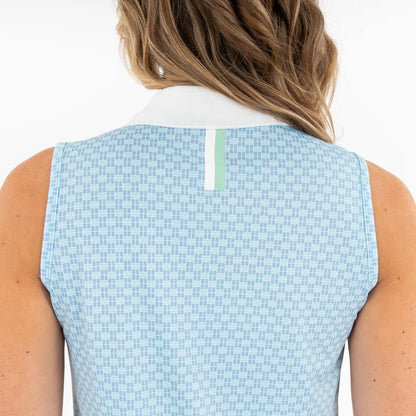 Brooke Sleeveless Performance Polo