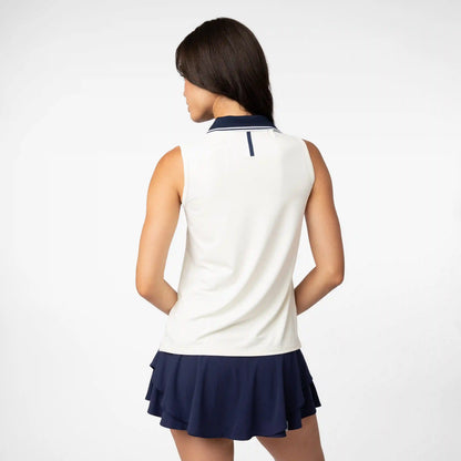 Brooke Sleeveless Performance Polo
