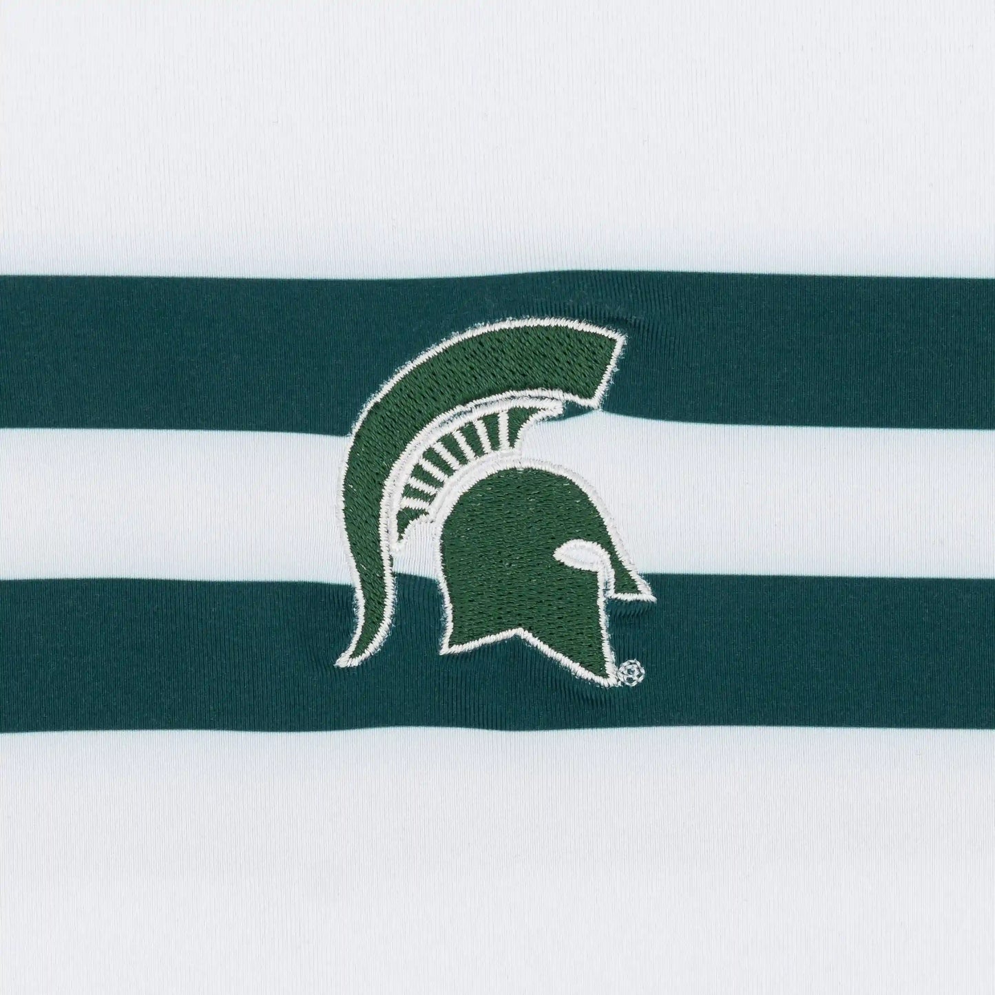 Michigan State Jersey Stripe Collegiate Q-Zip