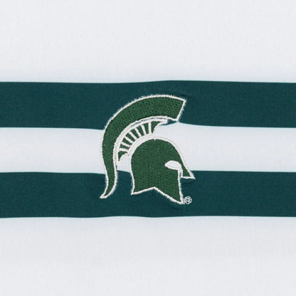 Michigan State Jersey Stripe Collegiate Q-Zip