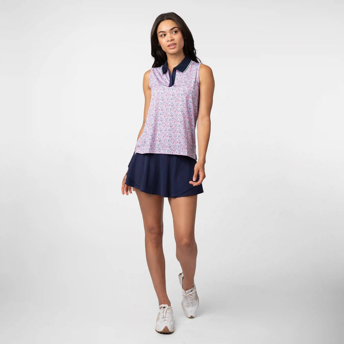 Brooke Sleeveless Performance Polo