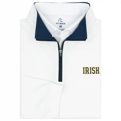 Solid Collegiate Q-Zip - Notre Dame