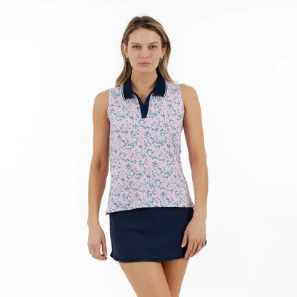 Brooke Sleeveless Performance Polo