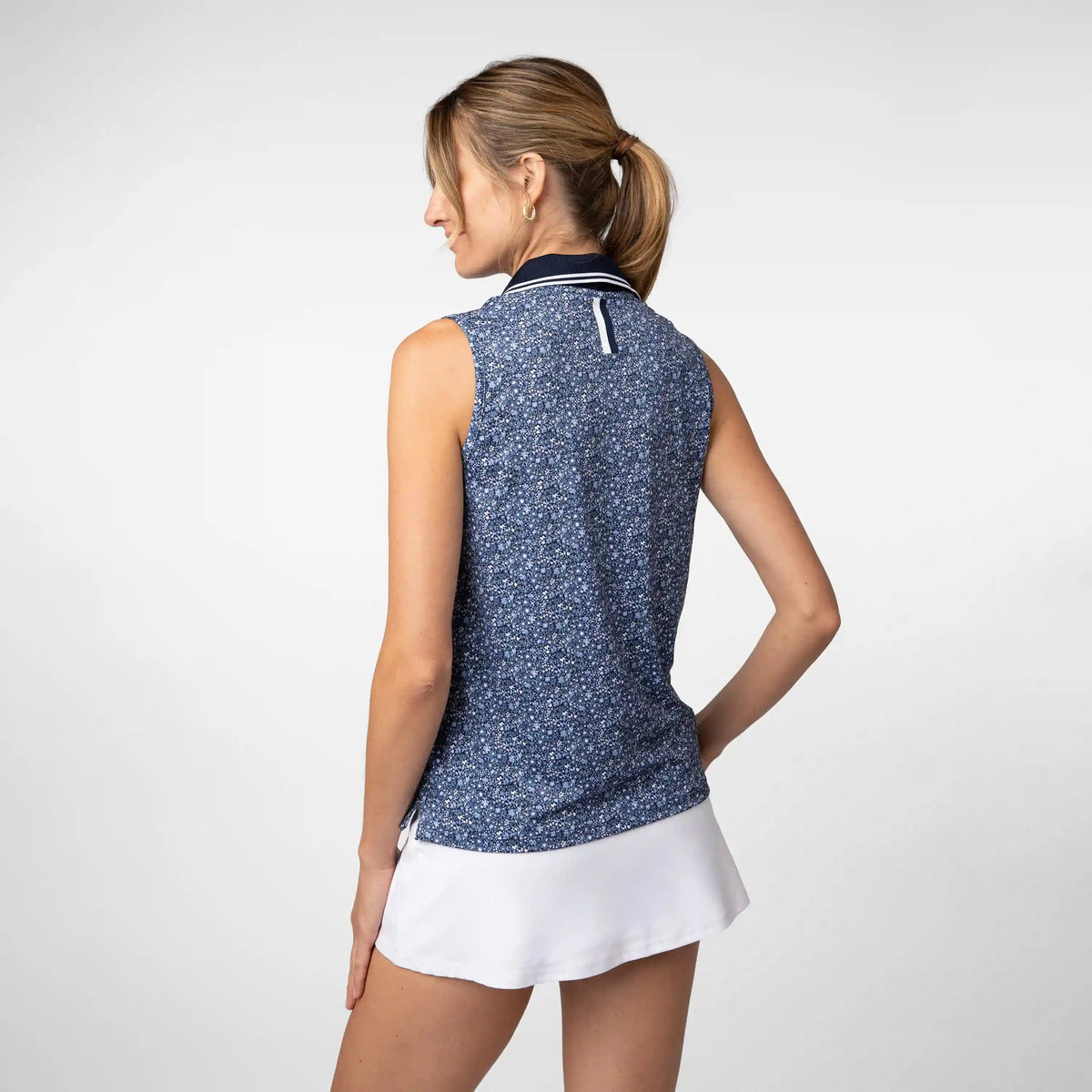 Brooke Sleeveless Performance Polo